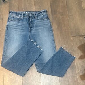 J. Crew Women's Straight Leg Jeans - Blue